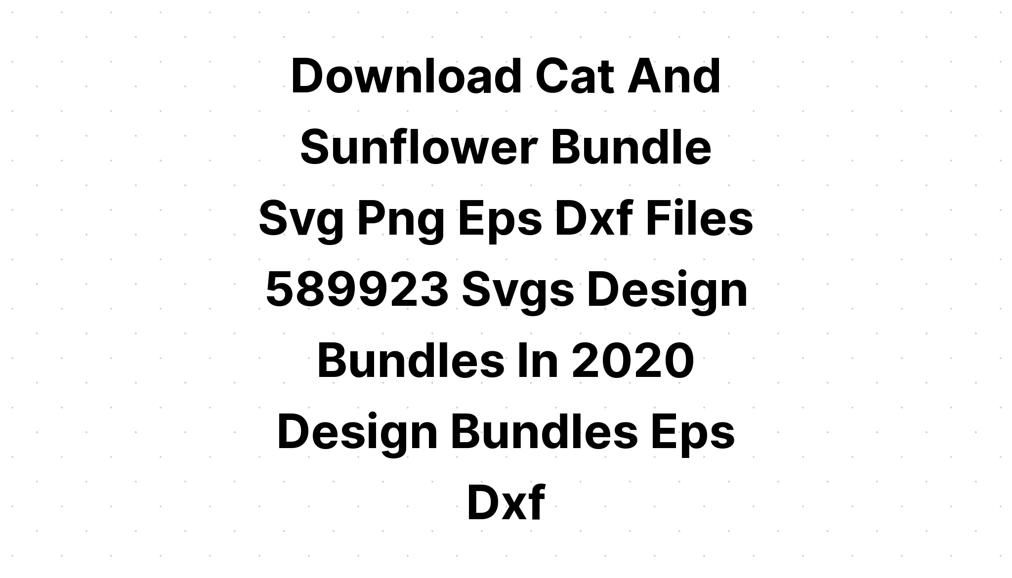 Download Cat Svg Png Eps Dxf Files SVG File